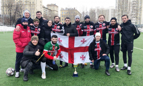 Футбольная команда «Сакартвело» завоевала Кубок Мужества