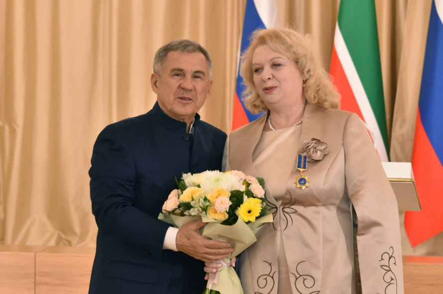 Майя Хухунашвили награждена орденом «Дуслык»