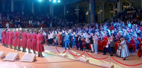 Ансамбль «Басиани» дал сольный концерт в московском Зале Церковных Соборов