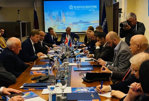 Заседание Российско- Грузинского делового совета при ТПП РФ