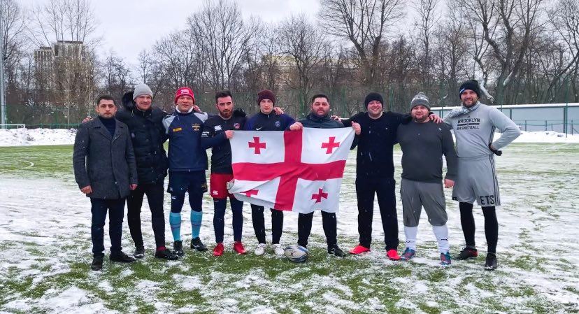Клуб по игре в регби «Лело» начал первые тренировки в Москве